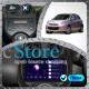 Штатная магнитола Lesko для Nissan Micra IV (K13) 2010-2013 экран 9" 4/64Gb CarPlay 4G Wi-Fi GPS Prime