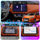Штатная магнитола Lesko для Nissan Micra V 2017-н.в. экран 9" 2/32Gb CarPlay 4G Wi-Fi GPS Prime
