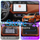 Штатная магнитола Lesko для Nissan Micra V 2017-н.в. экран 9" 4/64 QLED CarPlay 4G Wi-Fi GPS 360 Prime