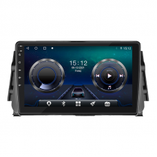 Штатная магнитола Lesko для Nissan Micra V 2017-н.в. экран 9" 4/64Gb 4G Wi-Fi GPS Top