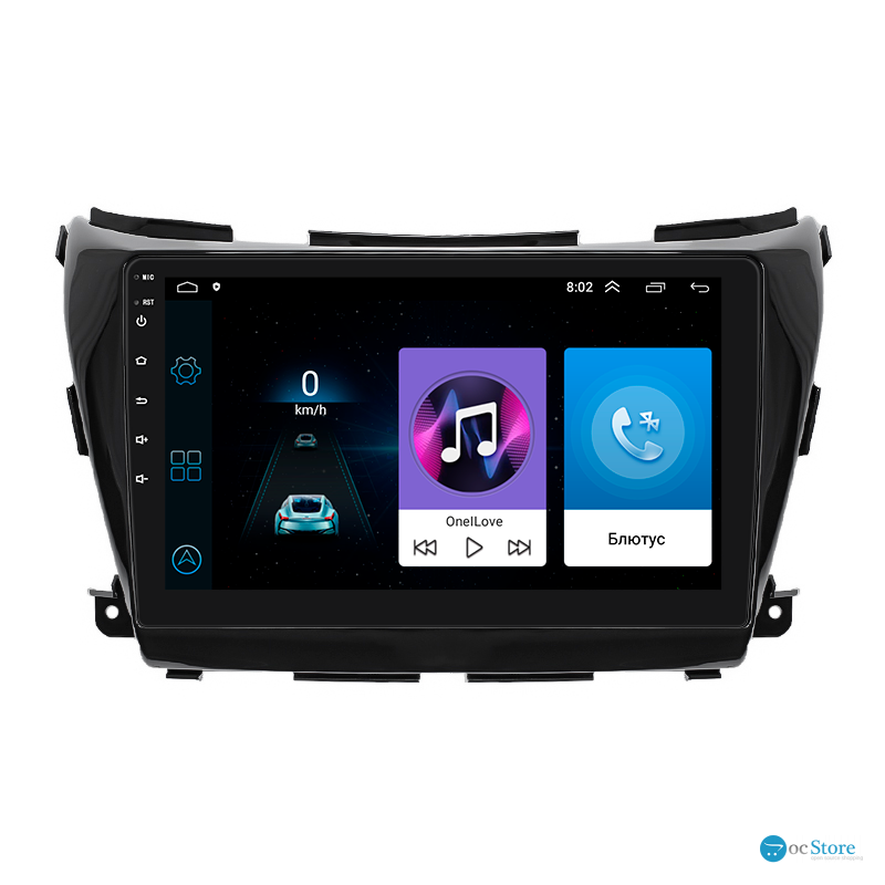 Штатная магнитола Lesko для Nissan Murano III (Z52) 2014-н.в. экран 10" 1/16Gb Wi-Fi GPS Base