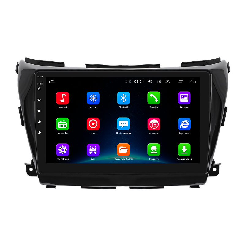 Штатная магнитола Lesko для Nissan Murano III (Z52) 2014-н.в. экран 10" 2/32Gb Wi-Fi GPS Base