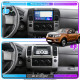 Штатная магнитола Lesko для Nissan Navara (Frontier) III (D40) 2004-2010 экран 9" 2/32Gb CarPlay 4G Wi-Fi GPS Prime