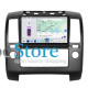 Штатная магнитола Lesko для Nissan Navara (Frontier) III (D40) 2004-2010 экран 9" 4/64 QLED CarPlay 4G Wi-Fi GPS 360 Prime