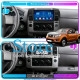 Штатная магнитола Lesko для Nissan Navara (Frontier) III (D40) 2004-2010 экран 9" 6/128Gb 4G Wi-Fi GPS Top