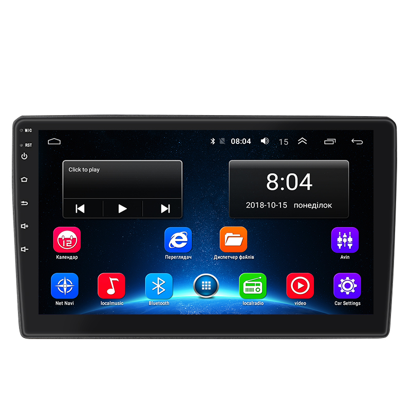 Штатная магнитола Lesko для Nissan Navara (Frontier) III (D40) ver 2 2005-2010 экран 9" 2/32Gb Wi-Fi GPS Base