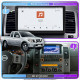 Штатная магнитола Lesko для Nissan Navara (Frontier) III (D40) ver 2 2005-2010 экран 9" 4/64 QLED CarPlay 4G Wi-Fi GPS 360 Prime