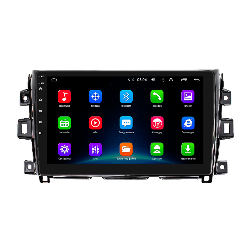 Штатная магнитола Lesko для Nissan Navara (Frontier) IV (D23) 2014- экран 10" 2/32Gb Wi-Fi GPS Base