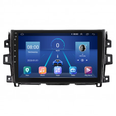 Штатная магнитола Lesko для Nissan NP300  2008-2015 экран 10" 4/32Gb 4G Wi-Fi GPS Top