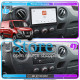 Штатная магнитола Lesko для Nissan NV400 I ver 2 2010-н.в. экран 10" 4/64 QLED CarPlay 4G Wi-Fi GPS 360 Prime