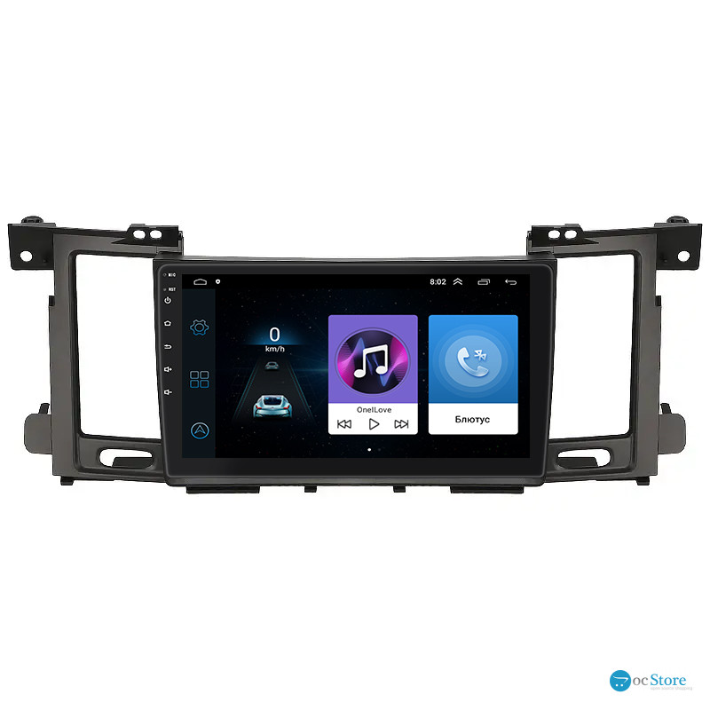 Штатная магнитола Lesko для Nissan Patrol VI (Y62) Рестайлинг 2014-н.в. экран 9" 1/16Gb Wi-Fi GPS Base