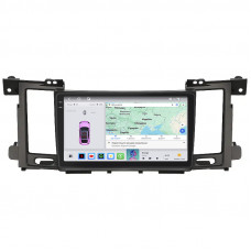 Штатная магнитола Lesko для Nissan Patrol VI (Y62) Рестайлинг 2014-н.в. экран 9" 4/64 QLED CarPlay 4G Wi-Fi GPS 360 Prime