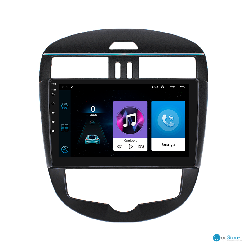 Штатная магнитола Lesko для Nissan Pulsar VI (C13) 2014-2018 экран 10" 1/16Gb Wi-Fi GPS Base