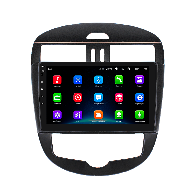 Штатная магнитола Lesko для Nissan Pulsar VI (C13) 2014-2018 экран 10" 2/32Gb Wi-Fi GPS Base