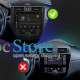 Штатная магнитола Lesko для Nissan Pulsar VI (C13) 2014-2018 экран 10" 2/32Gb 4G Wi-Fi GPS Top