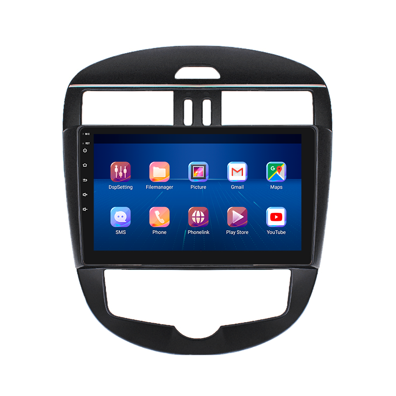 Штатная магнитола Lesko для Nissan Pulsar VI (C13) 2014-2018 экран 10" 4/64Gb 4G Wi-Fi GPS Top