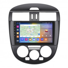 Штатная магнитола Lesko для Nissan Pulsar VI (C13) Manual AC 2014-2018 экран 9" 2/32Gb CarPlay 4G Wi-Fi GPS Prime