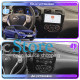 Штатная магнитола Lesko для Nissan Pulsar VI (C13) Manual AC 2014-2018 экран 9" 4/64 QLED CarPlay 4G Wi-Fi GPS 360 Prime