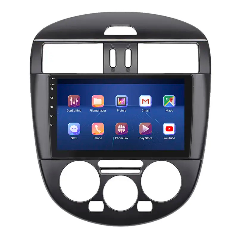 Штатная магнитола Lesko для Nissan Pulsar VI (C13) Manual AC 2014-2018 экран 9" 6/128Gb 4G Wi-Fi GPS Top