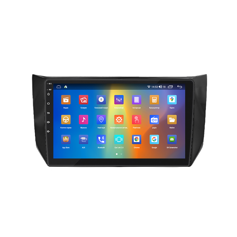 Штатная магнитола Lesko для Nissan Sentra VII (B17) 2012-2017 экран 10" 2/32Gb CarPlay 4G Wi-Fi GPS Prime