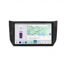 Штатная магнитола Lesko для Nissan Sentra VII (B17) 2012-2017 экран 10" 4/64 QLED CarPlay 4G Wi-Fi GPS 360 Prime
