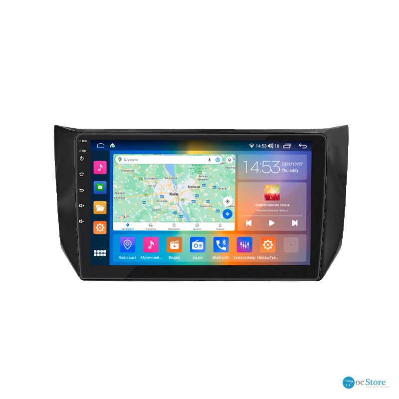 Штатная магнитола Lesko для Nissan Sentra VII (B17) Рестайлинг 2015-2019 экран 10" 4/64Gb CarPlay 4G Wi-Fi GPS Prime
