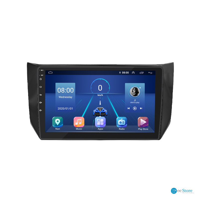 Штатная магнитола Lesko для Nissan Sentra VII (B17) Рестайлинг 2015-2019 экран 10" 2/32Gb 4G Wi-Fi GPS Top