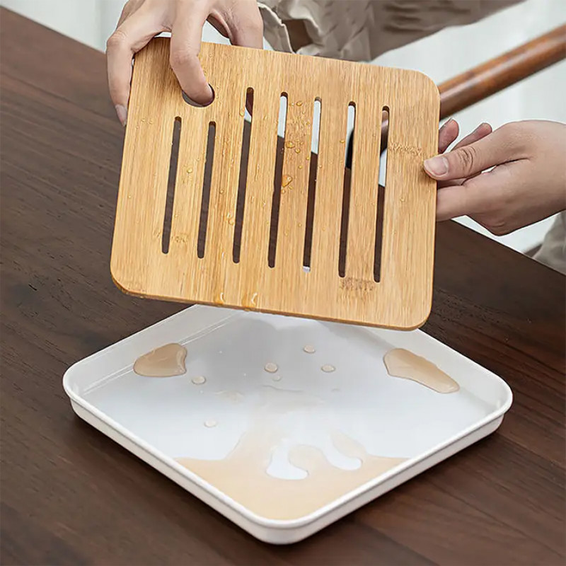 Дорожный набор для чайной церемонии керамический Lotos