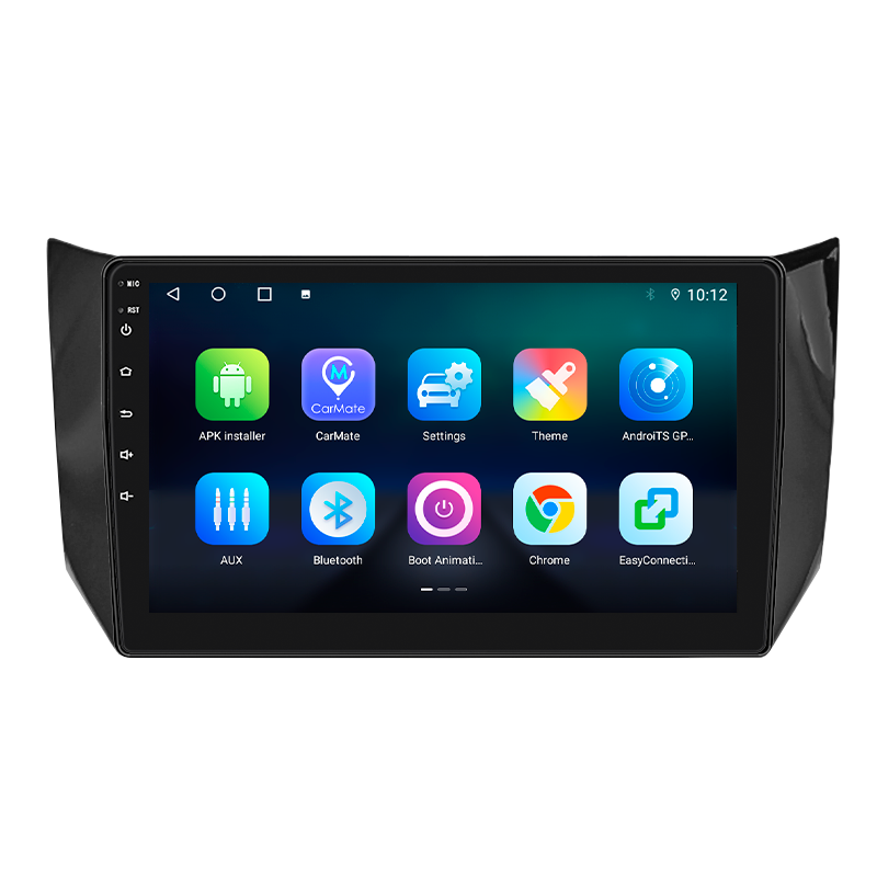 Штатная магнитола Lesko для Nissan Tiida II 2015-2018 экран 10" 2/32Gb Wi-Fi GPS Base