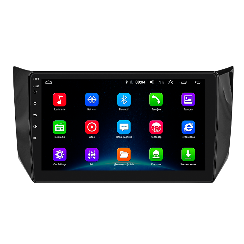 Штатная магнитола Lesko для Nissan Tiida II 2015-2018 экран 10" 2/32Gb 4G Wi-Fi GPS Top