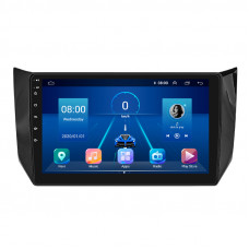 Штатная магнитола Lesko для Nissan Tiida II 2015-2018 экран 10" 4/64Gb 4G Wi-Fi GPS Top