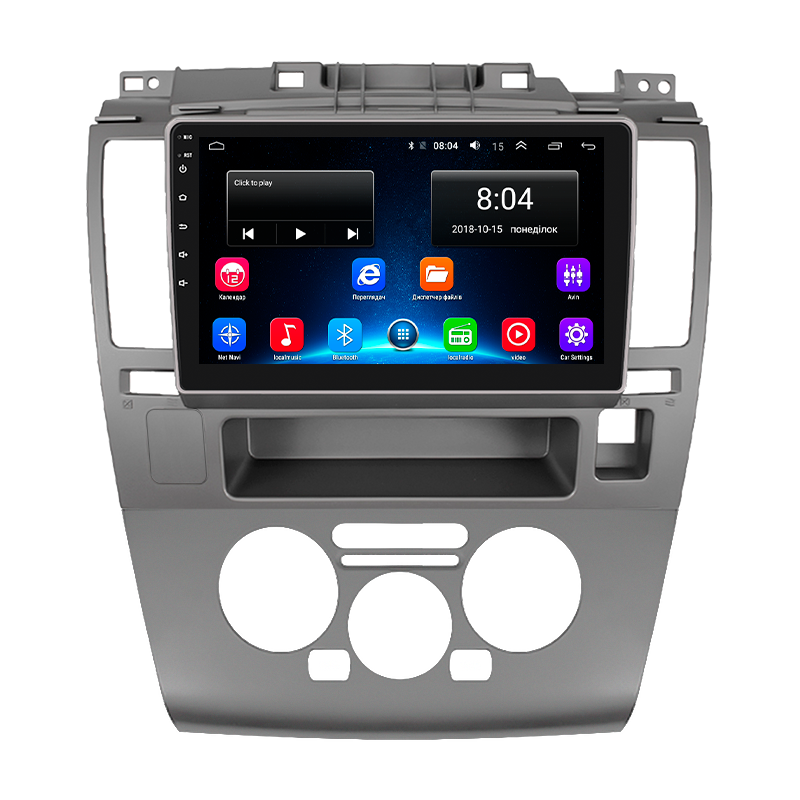 Штатная магнитола Lesko для Nissan Versa I 2006-2012 экран 9" 2/32Gb Wi-Fi GPS Base