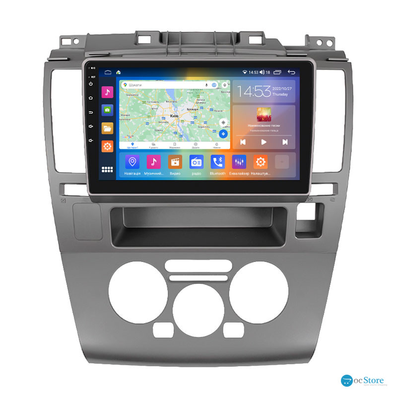 Штатная магнитола Lesko для Nissan Versa I 2006-2012 экран 9" 4/64Gb CarPlay 4G Wi-Fi GPS Prime