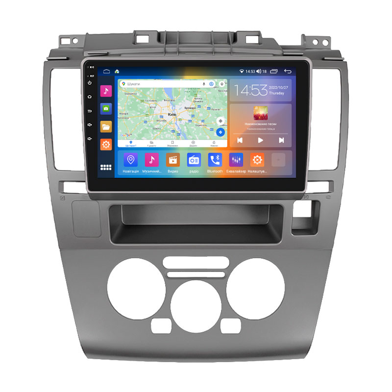 Штатная магнитола Lesko для Nissan Versa I 2006-2012 экран 9" 4/64Gb CarPlay 4G Wi-Fi GPS Prime