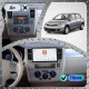 Штатная магнитола Lesko для Nissan Versa I 2006-2012 экран 9" 4/64 QLED CarPlay 4G Wi-Fi GPS 360 Prime
