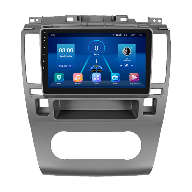 Штатная магнитола Lesko для Nissan Versa I 2006-2012 экран 9" 6/128Gb 4G Wi-Fi GPS Top