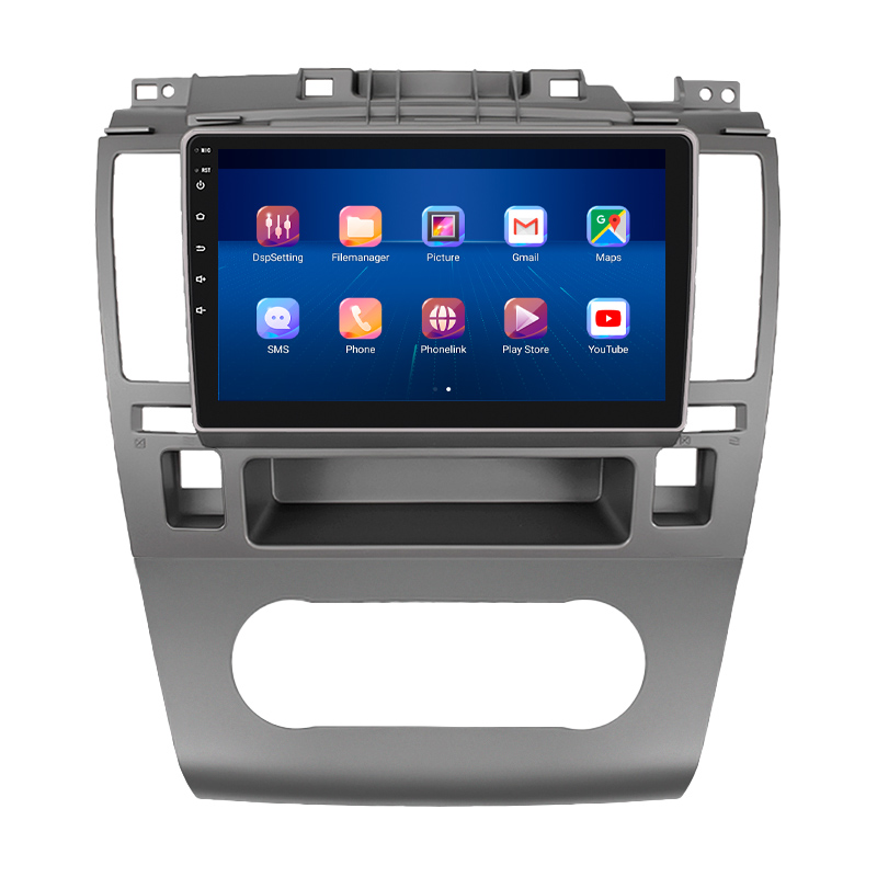 Штатная магнитола Lesko для Nissan Versa I 2006-2012 экран 9" 6/128Gb 4G Wi-Fi GPS Top