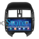 Штатная магнитола Lesko для Nissan Versa II 2012-2014 экран 9" 4/64Gb 4G Wi-Fi GPS Top
