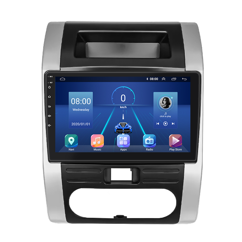 Штатная магнитола Lesko для Nissan X-Trail II 2007-2011 экран 10" 6/128Gb 4G Wi-Fi GPS Top