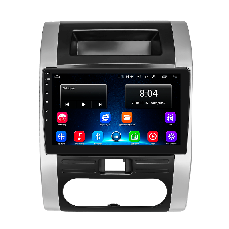 Штатная магнитола Lesko для Nissan X-Trail II Рестайлинг 2010-2015 экран 10" 2/32Gb Wi-Fi GPS Base