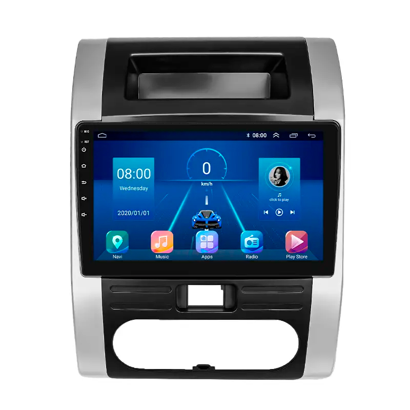 Штатная магнитола Lesko для Nissan X-Trail II Рестайлинг 2010-2015 экран 10" 6/128Gb 4G Wi-Fi GPS Top