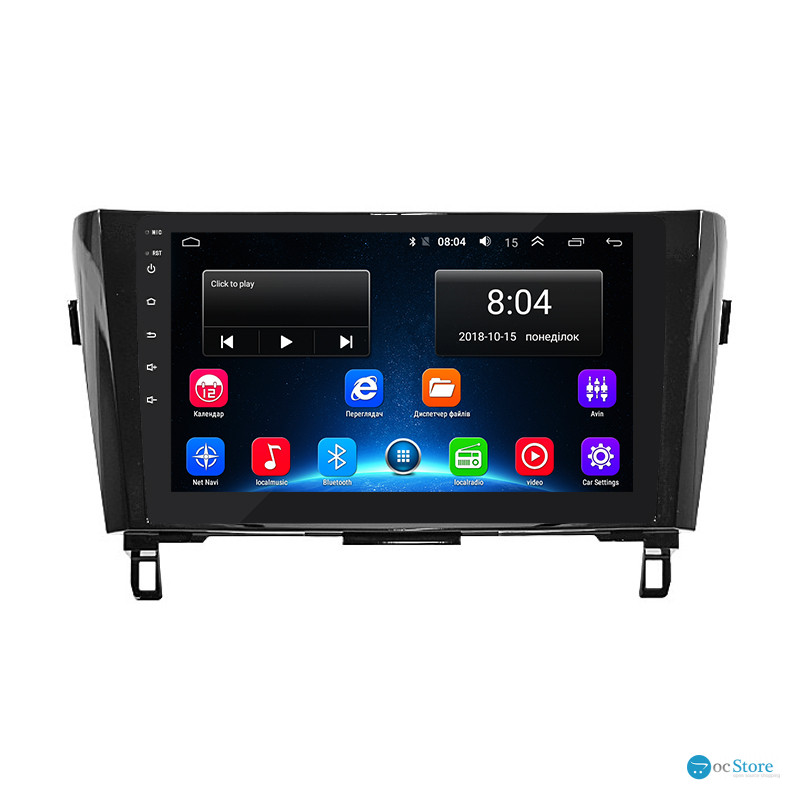 Штатная магнитола Lesko для Nissan X-Trail III 2013-2019 экран 10" 2/32Gb Wi-Fi GPS Base