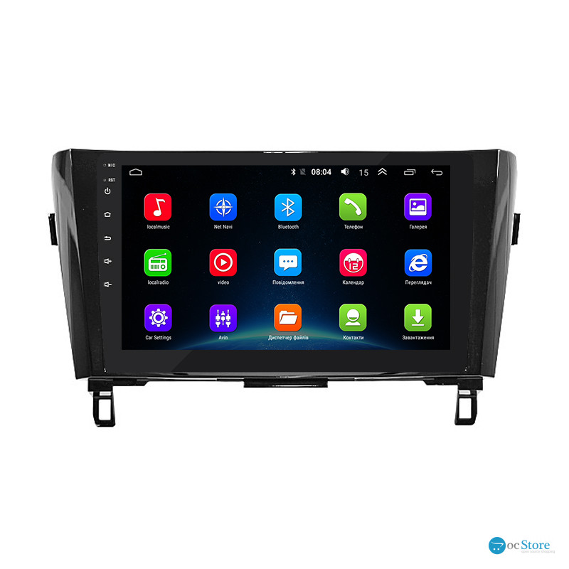 Штатная магнитола Lesko для Nissan X-Trail III 2013-2019 экран 10" 2/32Gb Wi-Fi GPS Base