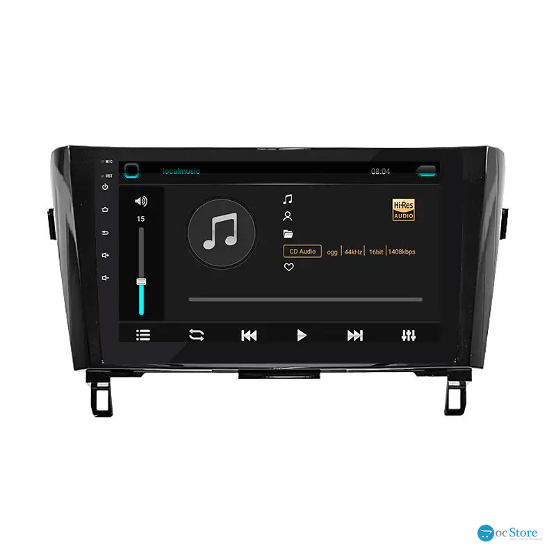 Штатная магнитола Lesko для Nissan X-Trail III 2013-2019 экран 10" 2/32Gb CarPlay 4G Wi-Fi GPS Prime