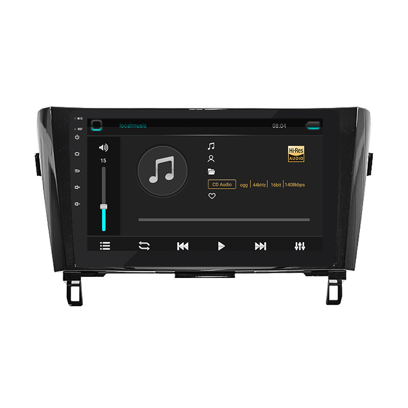 Штатная магнитола Lesko для Nissan X-Trail III 2013-2019 экран 10" 2/32Gb 4G Wi-Fi GPS Top