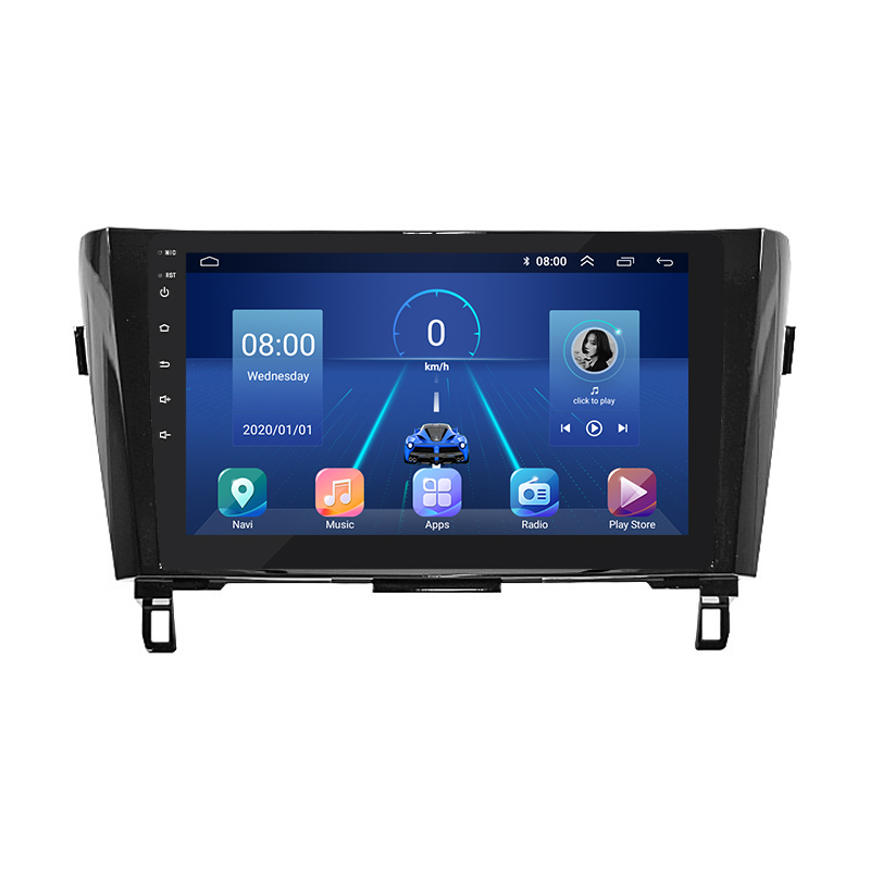 Штатная магнитола Lesko для Nissan X-Trail III 2013-2019 экран 10" 6/128Gb 4G Wi-Fi GPS Top