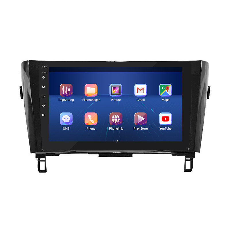 Штатная магнитола Lesko для Nissan X-Trail III 2013-2019 экран 10" 6/128Gb 4G Wi-Fi GPS Top