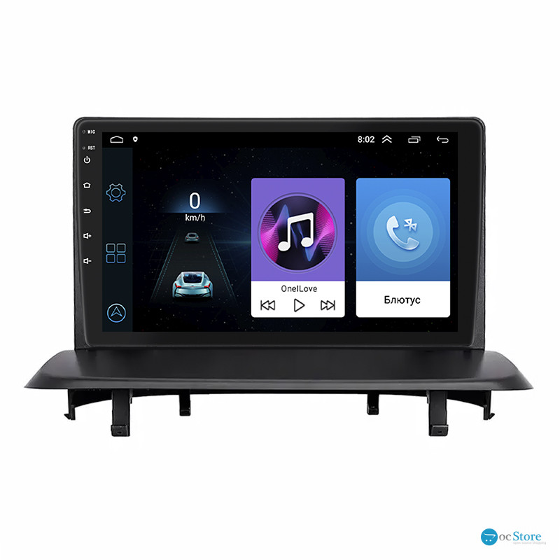Штатная магнитола Lesko для Peugeot 3008 I ver. 2 2009-2016 экран 9" 1/16Gb Wi-Fi GPS Base