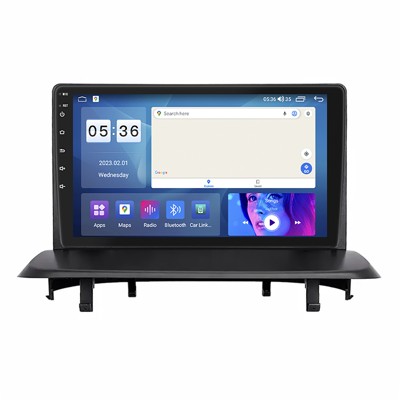 Штатная магнитола Lesko для Peugeot 3008 I ver. 2 2009-2016 экран 9" 2/32Gb CarPlay 4G Wi-Fi GPS Prime