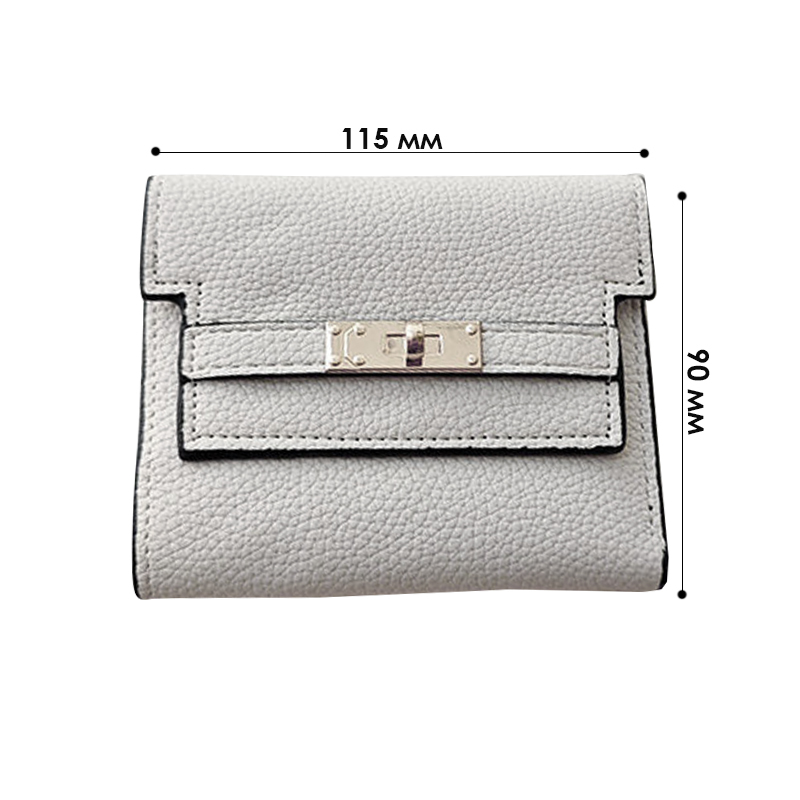 Женский кошелек EASTERN STAR C231-13 для купюр и карт на замке повседневный White